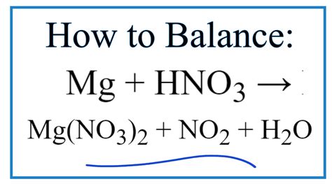 Mg + HNO3: Tạo Mg(NO3)2, NO, N2, H2O - Phản ứng quan trọng trong Hóa Học