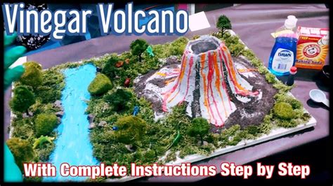 Volcano Eruption Project - Fun Science Fair Project by Vanessa - YouTube