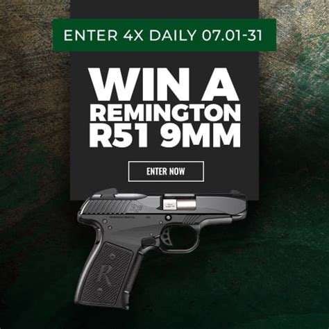 Remington R51 9mm Pistol Giveaway