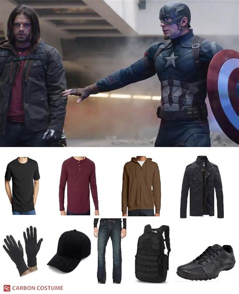 Bucky Barnes in Captain America: Civil War Costume Guide for Cosplay ...