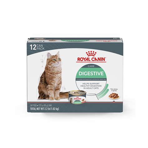 Royal Canin Digest Sensitive Thin Slices in Gravy Wet Cat Food, 3 oz cans 12-count | cat Wet ...