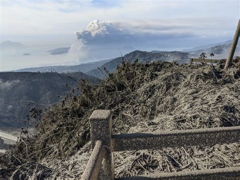 LOOK: Destructive Taal Volcano ashfall turns Tagaytay into gray - The ...