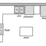 Shaped Kitchen Island Floor Plans House Furniture - House Plans | #166344