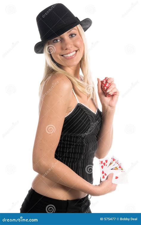 Winning Hand stock image. Image of cash, casino, blond - 575477