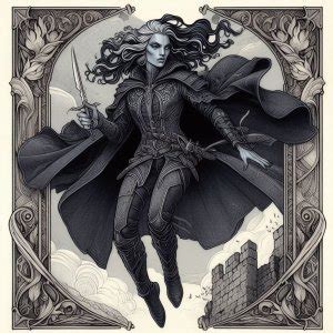 Female Air genasi rogue.jpg | EN World Tabletop RPG News & Reviews