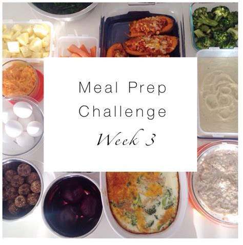 Meal Prep Challenge Week 3 - Motive Nutrition