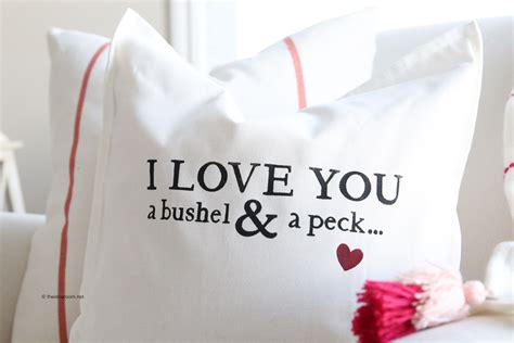 Bushel and A Peck Pillow - The Idea Room