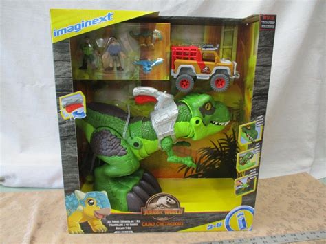 JURASSIC WORLD CAMP CRETACEOUS T-REX PURSUIT IMAGINEXT Dinosaur NEW ...