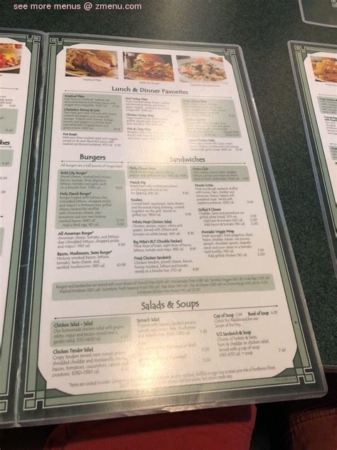 Menu at Metro Diner restaurant, Huntsville, 975 Airport Rd SW Suite 20 - 22