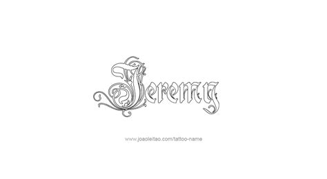 Jeremy Name Tattoo Designs | Name tattoos, Name tattoo designs, Name tattoo