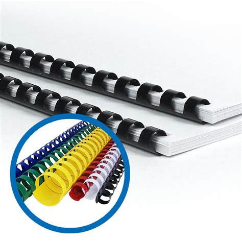 Plastic Comb Binding Supplies | 19 Ring | Finitura Binding & Finishing, Waukesha, Wisconsin 53188