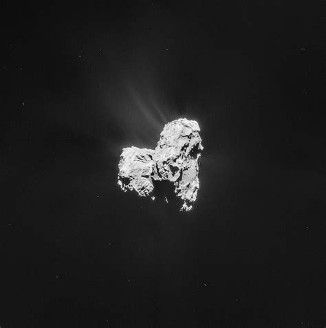 Comet 67P on 26 February - NAVCAM | This four-image mosaic c… | Flickr