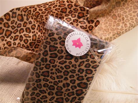 Tissue Paper 24 sheets Leopard Wild Animal Print by MorrellDecor