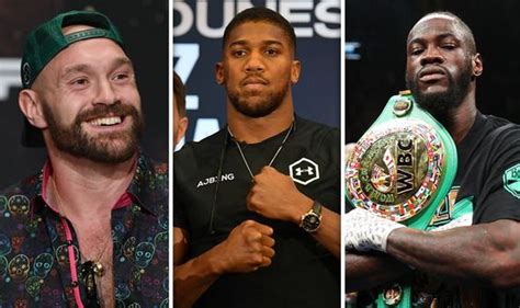 Heavyweight boxing rankings: Is Tyson Fury better than Anthony Joshua ...