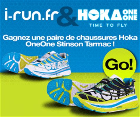 Jeu concours : gagnez une paire de chaussures Hoka OneOne Stinson Tarmac ! - U Run