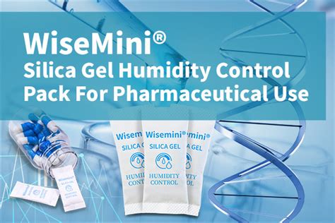 Silica Gel Humidity Control Pack For Pharmaceutical Use | Wisesorbent ...