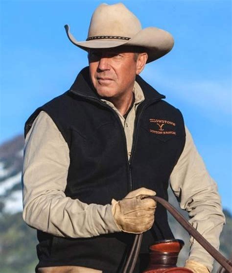 Kevin Costner Yellowstone John Dutton Ranch Vest - Jackets Expert