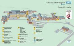 Royal Blackburn Hospital Map - Royal Blackburn Hospital Haslingden Road ...