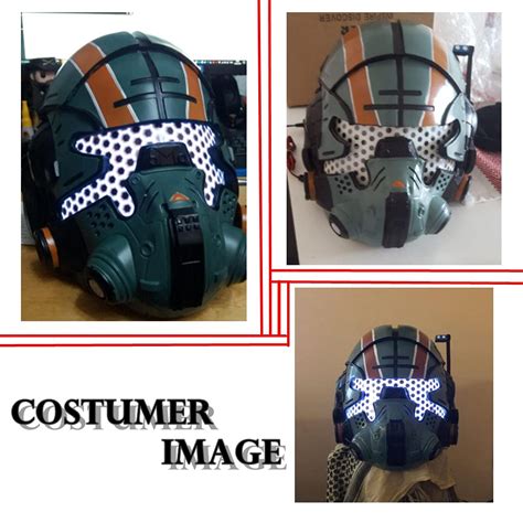 Jack Cooper Helmet Deluxe Titan 2 Resin LED Mask for Men Halloween ...