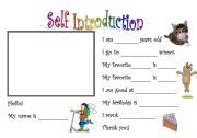 Self Introduction Sample Kids