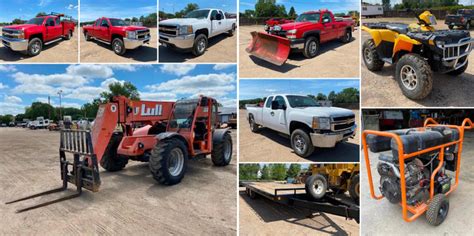 Construction Company Surplus: Lull 944E-42, (8) Trucks, Attachments ...