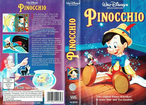 Opening & Closing to Pinocchio (1940) 1995 VHS (Germany) | VHS Openings ...