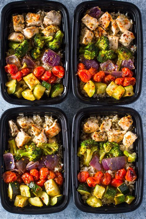 Meal Prep – Healthy Roasted Chicken and Veggies | Gimme Delicious