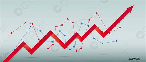 Growth Chart - stock vector 692360 | Crushpixel