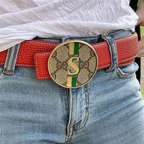 OBSESSED with our Gucci authentic belt buckle 🤩 Handcrafted and hand ...