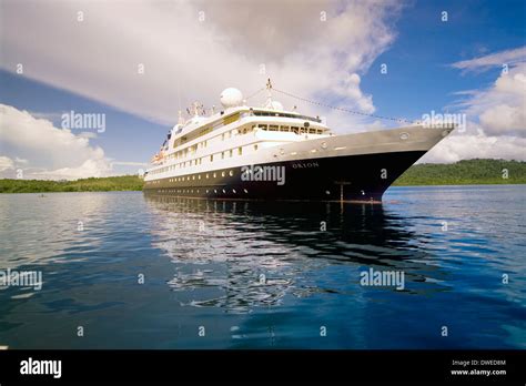 Orion cruise ship, Nggela Island, Solomon Islands, Melanesia & Solomon Islands cruise, South ...