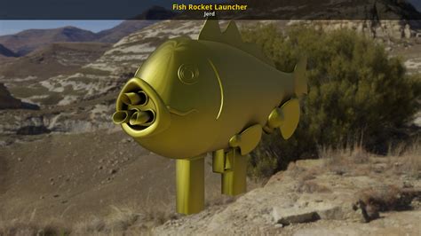 Fish Rocket Launcher [3D Models]