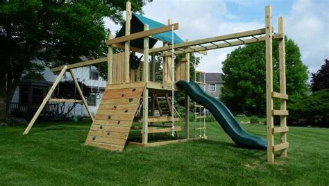 21 best images about Wooden swing set plans on Pinterest Diy swing ...