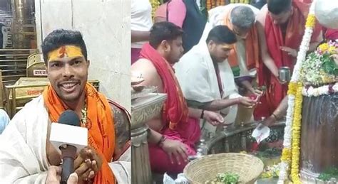 IPL 2023: WATCH Umesh Yadav offers prayers at Mahakaleshwar temple in ...