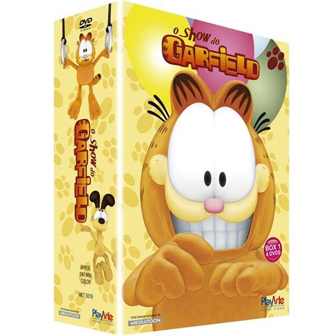 DVD - Box Garfield - The Garfield Show - Volume 1 – 4 Discos - Infantil | Ponto Frio | 2018963