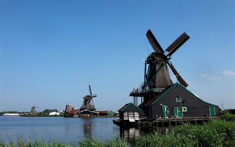 Windmills Zaandam - Netherlands