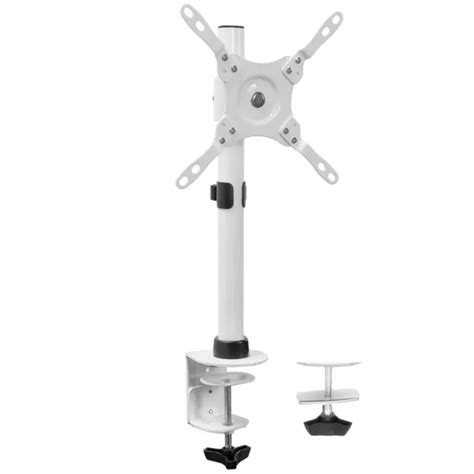 VIVO WHITE TV & Ultra Wide Screen Monitor Desk Mount Stand for Screens up to 42" $39.99 - PicClick