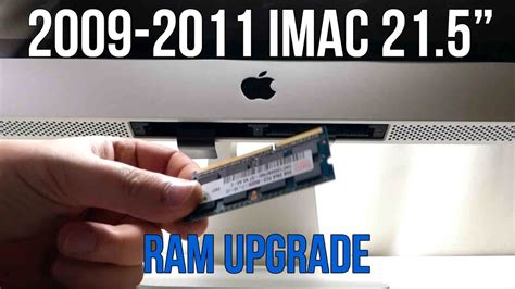 iMac RAM Memory Installation 2009 2010 2011 21 5" Apple Dollars #13 ...