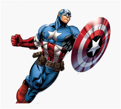 Captain America Cartoon Png - Marvel Avengers Assemble, Transparent Png - kindpng