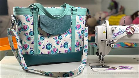 Making the Felicity Tote by Bagstock Designs - YouTube | Diy shoulder ...