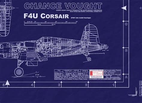 F4u Corsair Blueprints