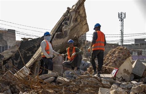 Landmark monuments in Mosul, Iraq, rising from ruins | News-photos ...