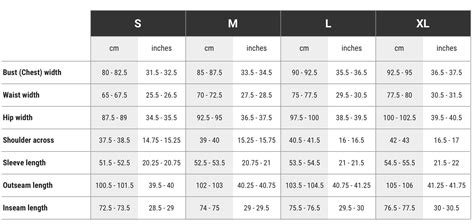 Size guide – Bonnie's Cashmere