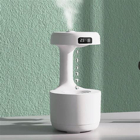 Cool Mist Humidifiers for Bedroom, Quiet Anti-gravity Water Droplet Humidifier Bedroom Office ...
