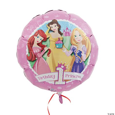 1st Birthday Disney Princess Mylar Balloon - Discontinued