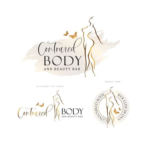 Body contouring logo, Nutritionist logo, Dietitian logo, Body sculpting ...