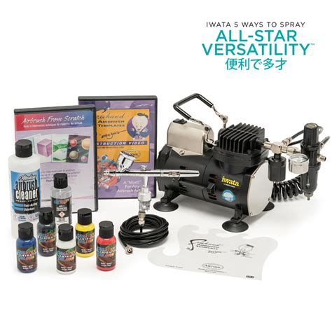 Iwata Deluxe Airbrush Kit with Eclipse HP-CS: Anest Iwata-Medea, Inc.