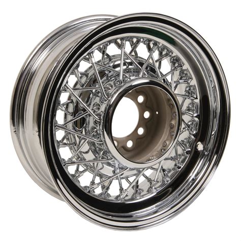 Coker Hot Rod Wire Chrome Wheels 73561203R - Free Shipping on Orders ...