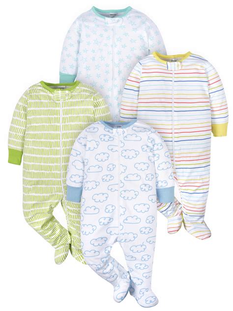 Onesies Brand Baby Boy or Girl Gender Neutral Sleep 'N Play Footed ...