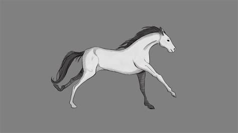 Horse Running Animation Gif