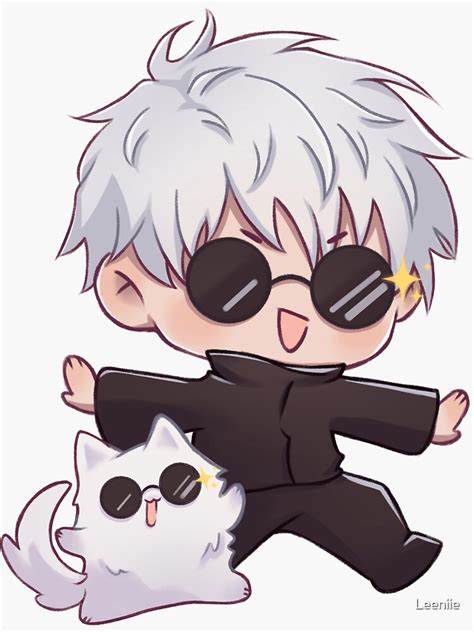 Satoru Gojo Jujutsu Kaisen Chibi Sticker For Sale By - vrogue.co